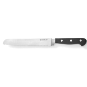 Μαχαίρι Ψωμιού KitchenLine Μαύρη Λαβή 21cm 781333 Hendi