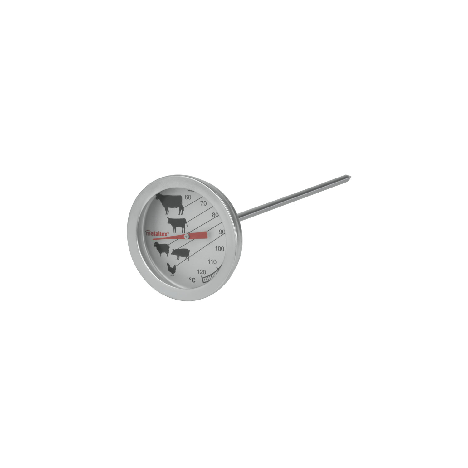 Θερμόμετρο Ψησίματος Κρέατος Ανοξείδωτο Metaltex – Cookla Home
