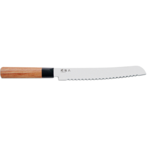 Μαχαίρι Ψωμιού Seki Magoroku Red Wood 22.5cm Kai MGR-0225B