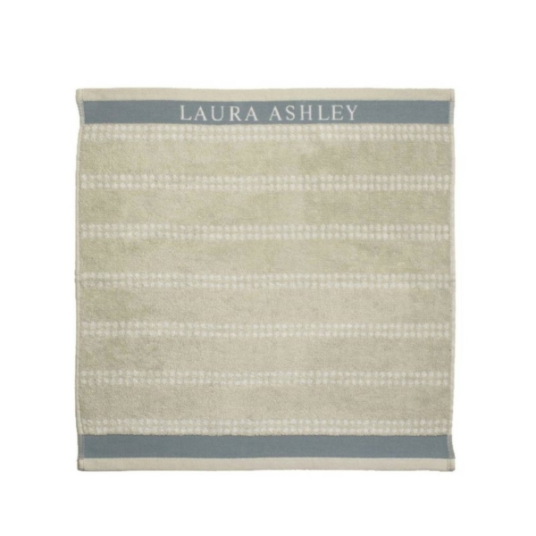Πετσέτα Κουζίνας 50x50cm Βαμβακερή Cobblestone Stripe-Heritage Laura Ashley 180814