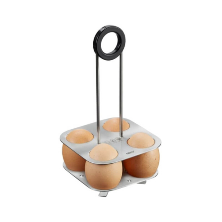 Θήκη για Βράσιμο Αυγού 4 Θέσεων από Ανοξείδωτο Ατσάλι BRUNCH GEFU-33680