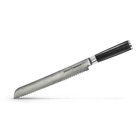 Μαχαίρι Ψωμιού από Ανοξείδωτο Σφυρήλατο Ατσάλι 23cm DAMASCUS Samura SD-0055